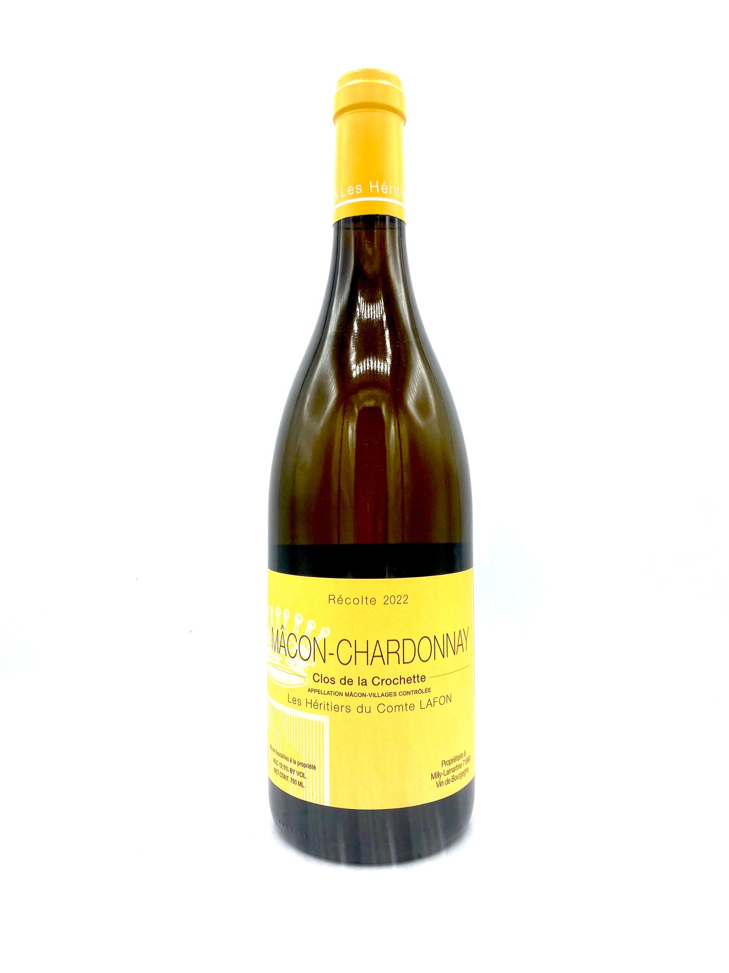 Les Héritieres du Comte Lafon, Mâcon-Chardonnay Clos de la Crochette 2022