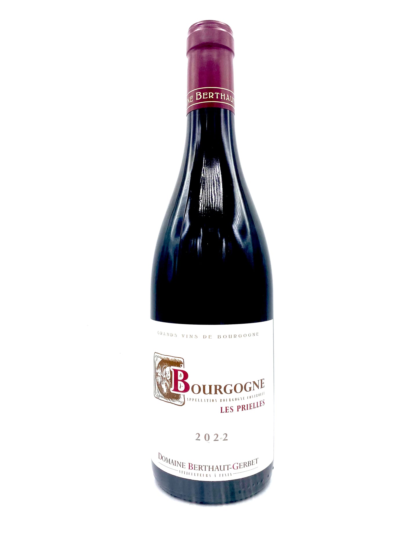 Domaine Berthaut-Gerbet 'Les Prielles' Bourgogne Rouge 2022