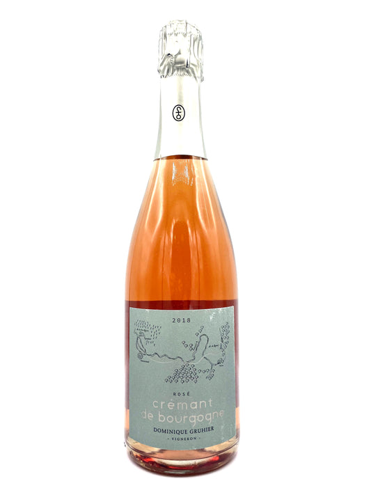 Domaine Dominique Gruhier, Cremant de Bourgogne Rose Extra Brut 2020