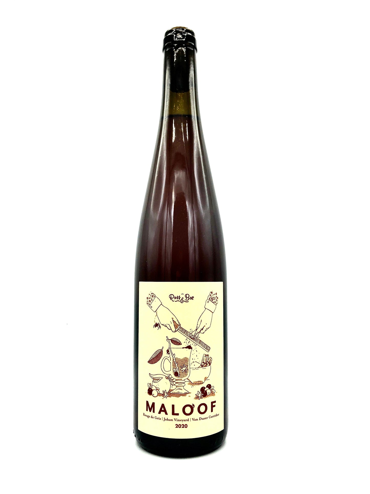 Maloof 'Johan Vineyard' Rouge de Gris 2021