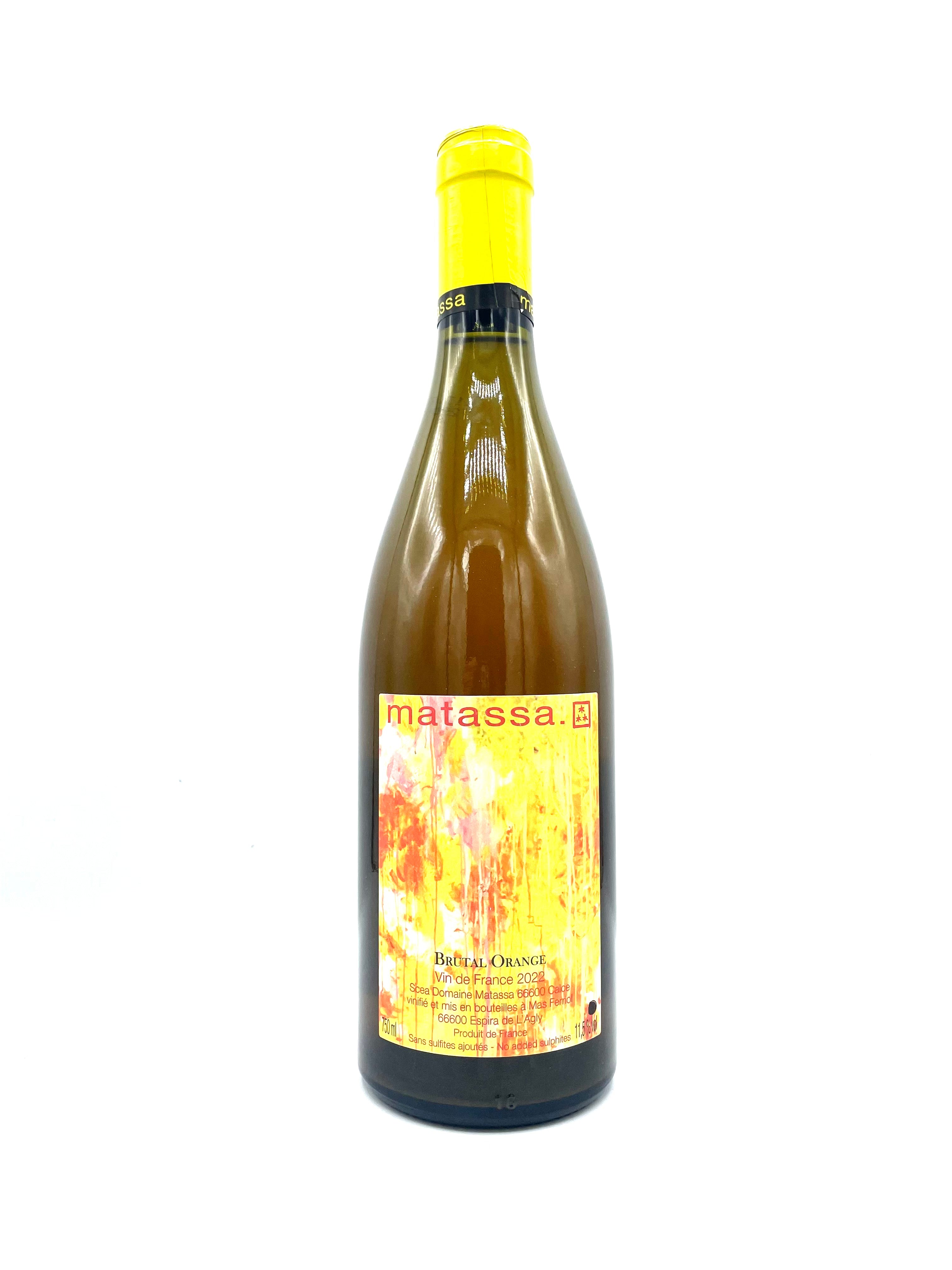 Matassa 'Brutal' VdF Orange 2022 – Monarch Wine Merchants